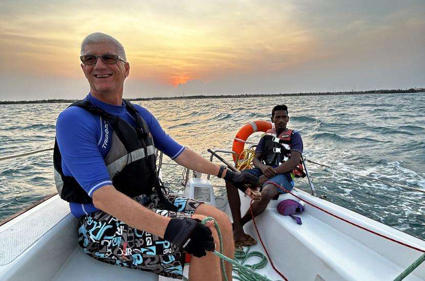 My first sailing experience